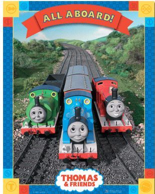 Thomas and Friends poster.