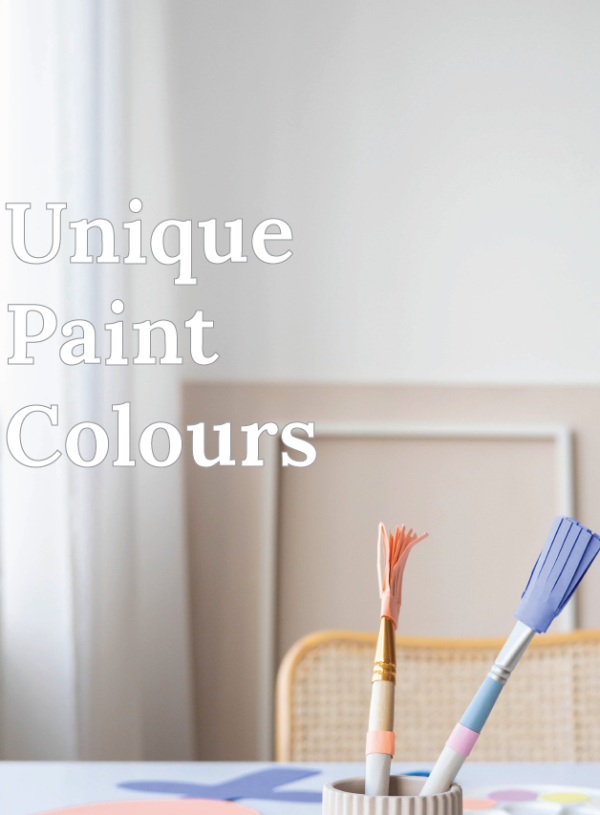 10 Unique Paint Colours to Consider for your Home