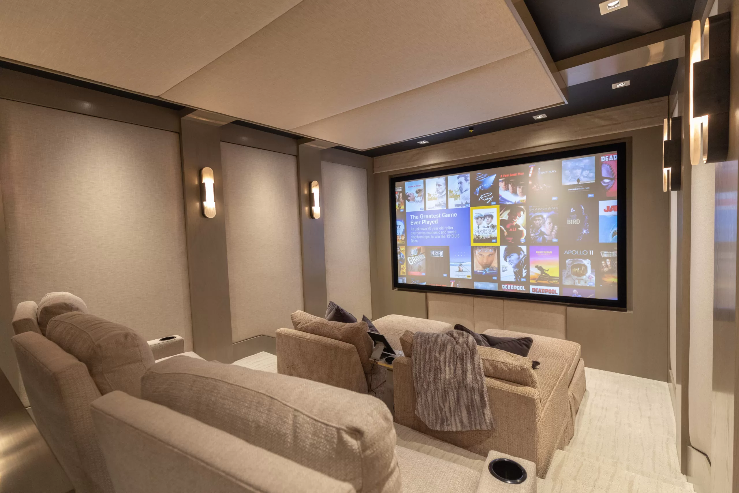 Movie room, ideas to implement when you have an empty nest 