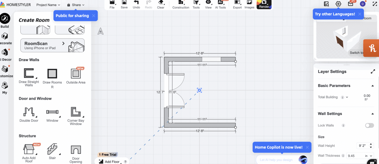 The Best and Worst Free Interior Design Layout Software - Spaces by Dee