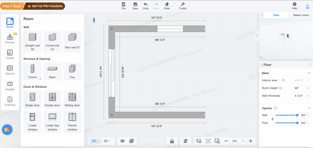 The Best and Worst Free Interior Design Layout Software - Spaces by Dee