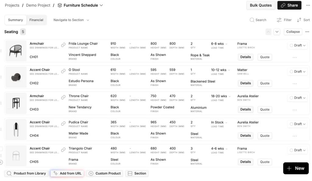 Project Management Software For Interior Designers