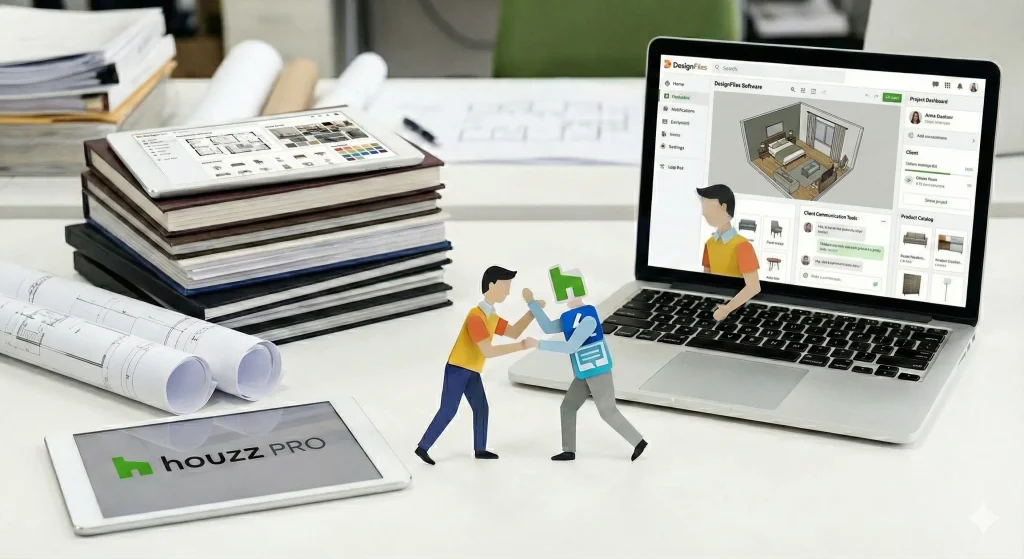 design files vs houzz pro