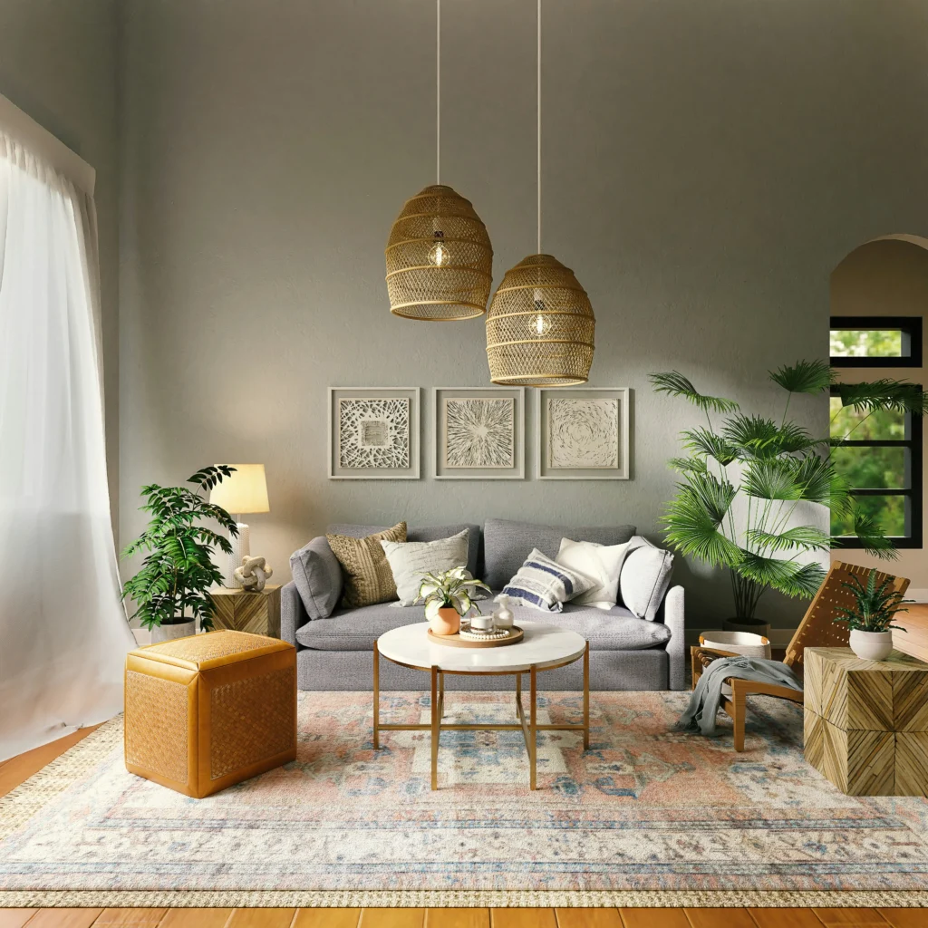 living room rug